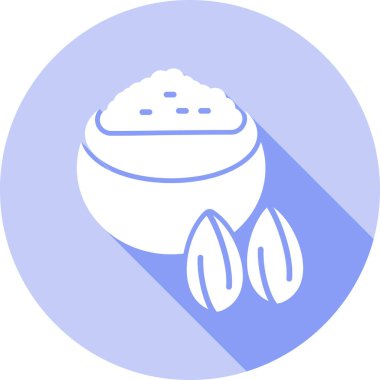 Gıda simgesinin vektör illüstrasyonu