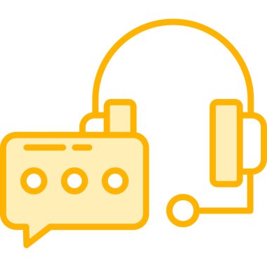 Kolayca düzenleyebilen veya düzenleyebilen ses rengi vektörü simgesi