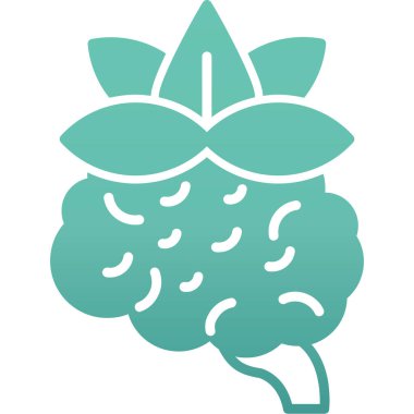 Yaprak ikonu vektör illüstrasyonu