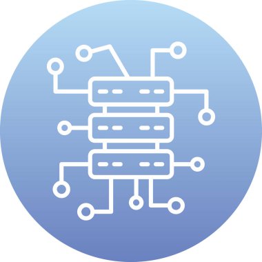 seo modern simgesinin vektör illüstrasyonu