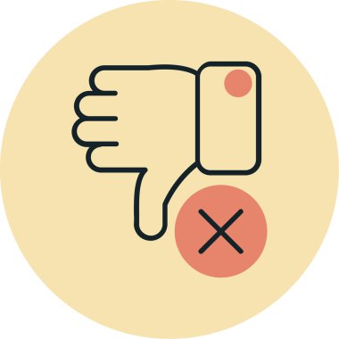 Eğil. Web simgesi basit tasarım