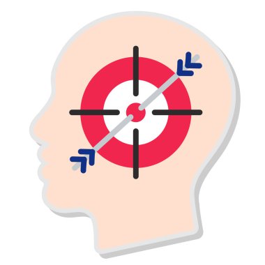 Beyni olan insan kafası