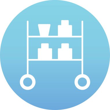 Gıda simgesinin vektör illüstrasyonu