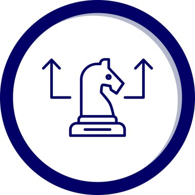 Modern simgenin vektör illüstrasyonu