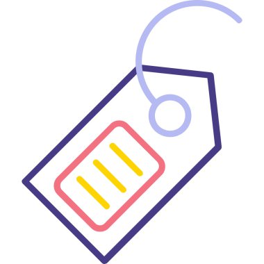 Alışveriş. Web simgesi basit illüstrasyon