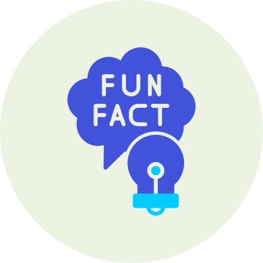 metin ile mavi daire simgesi: gerçek