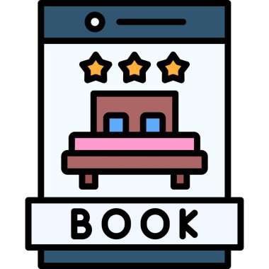 kitap simgesi, vektör illüstrasyon tasarımı