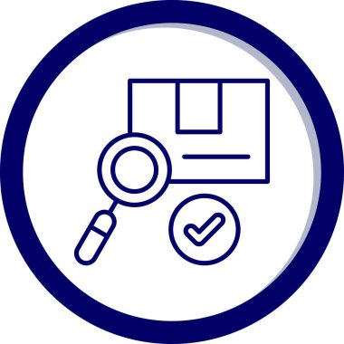 Ara. Web simgesi basit illüstrasyon