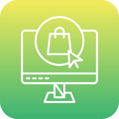 vektör İnternet simgesi