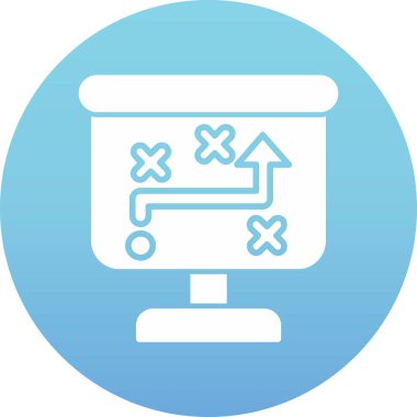 seo modern simgesinin vektör illüstrasyonu