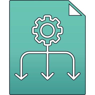 Dişliler ve dişliler simgesi