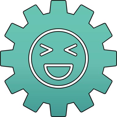 tebessüm simgesi olan kıyafetler. emojinin vektör illüstrasyonu