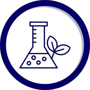 Bilim simgesi vektör illüstrasyonu