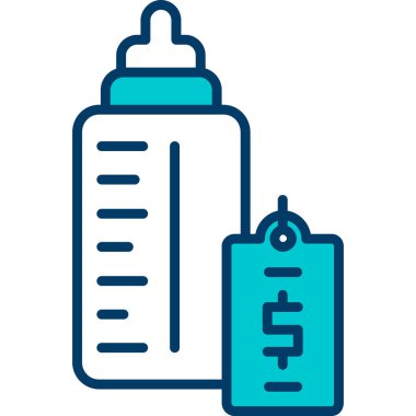 fiyat etiketi vektör simgesi