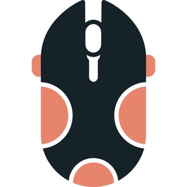 bilgisayar fare vektör simgesi. düz tasarım illüstrasyon.