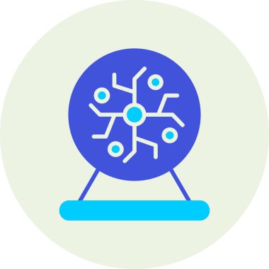 Virüs. Web simgesi basit illüstrasyon