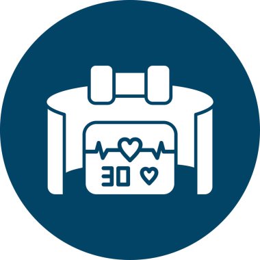 Vr. Web simgesi basit illüstrasyon