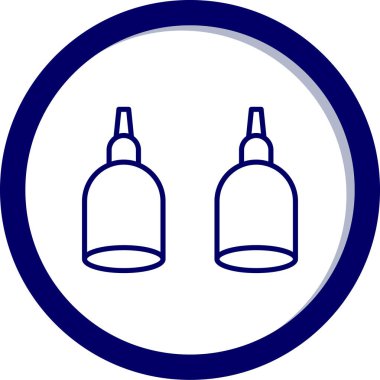 Modern b 'nin vektör illüstrasyonu eksik simgesi