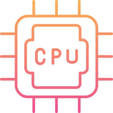 Modern bir simgenin vektör illüstrasyonu