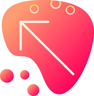 Biftek simge vektör çizim