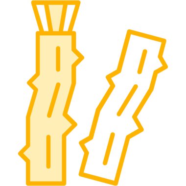 Çizgi film yiyeceklerinin vektör çizimi