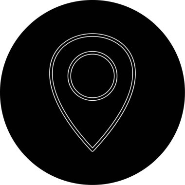 Konum kodu. Basit simge