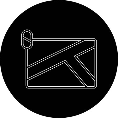 Modern eğitim ikonunun vektör illüstrasyonu