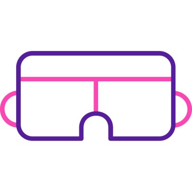 vektör gözlüğü resimleme