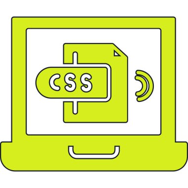 Web simgesi, vektör illüstrasyonu