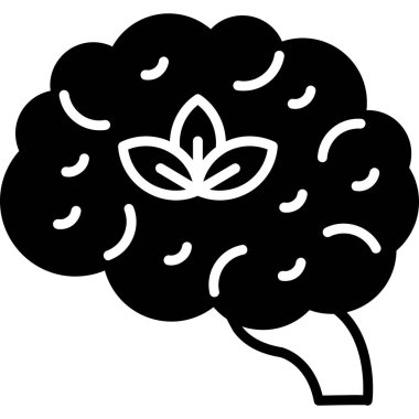 çiçek simgesi vektör illüstrasyonu