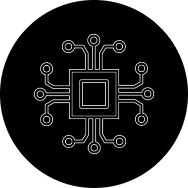çip devre simgesi katı biçimde