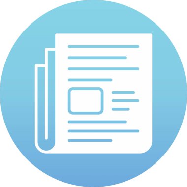 Vektör belgesi Simge illüstrasyonu