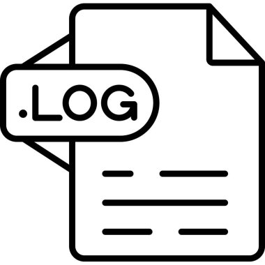 belge dosya simgesi, vektör illüstrasyonu