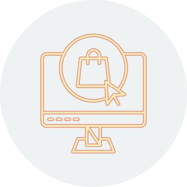 Beyaz arka planda izole edilmiş internet güvenlik simgesi. Web sitesi tasarımınız için bilgisayar vektör sembolü