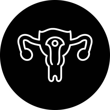 inek simgesi vektör illüstrasyonu