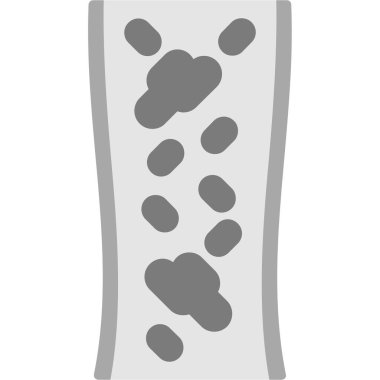 kahve çekirdeği ikonu doldurulmuş - taslak biçiminde