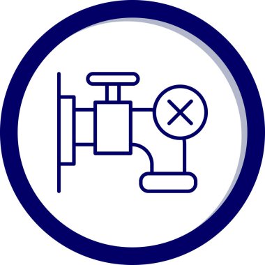 Modern oto tamir simgesinin vektör illüstrasyonu