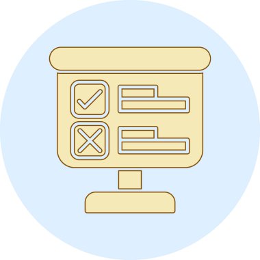 ATM 'de. vektör simgesi basit resimleme