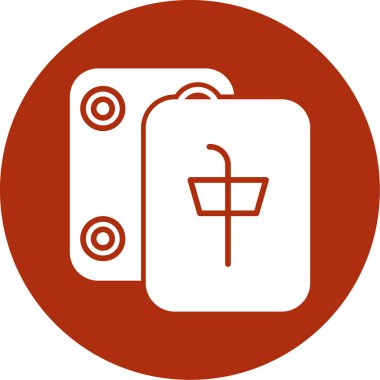 Alışveriş arabası simgesinin vektör çizimi