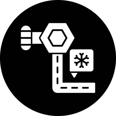 Virüs ikonu vektör illüstrasyonu