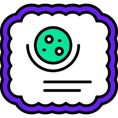 Uzaylı simgesi, anahat stili