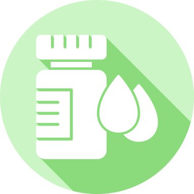 İlaç şişesi vektör illüstrasyonu