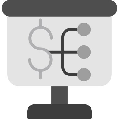 Dolar işareti. Basit tasarım