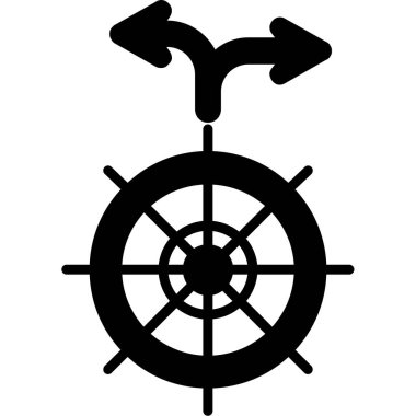 Bisiklet. Web simgesi basit tasarım