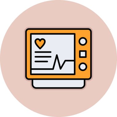 Vektör izleyici simgesi, vektör illüstrasyonu