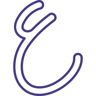 At nalı. Web simgesi basit illüstrasyon