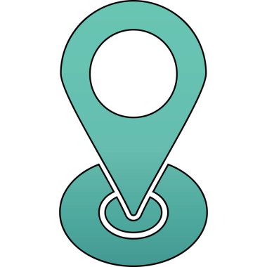 harita pin simgesi, özet biçimi