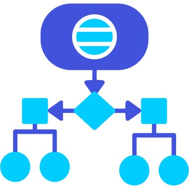 ağ bağlantısı. Basit resimleme