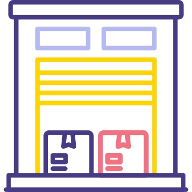 Web tasarım simgesi basit vektör illüstrasyonu