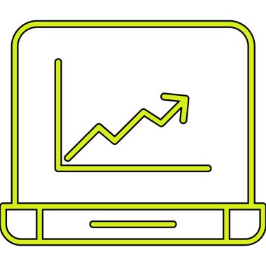 ok simgesi olan dizüstü bilgisayar